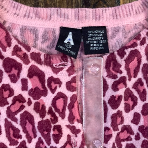 Pink Leopard Cardigan - Picture 2 of 3